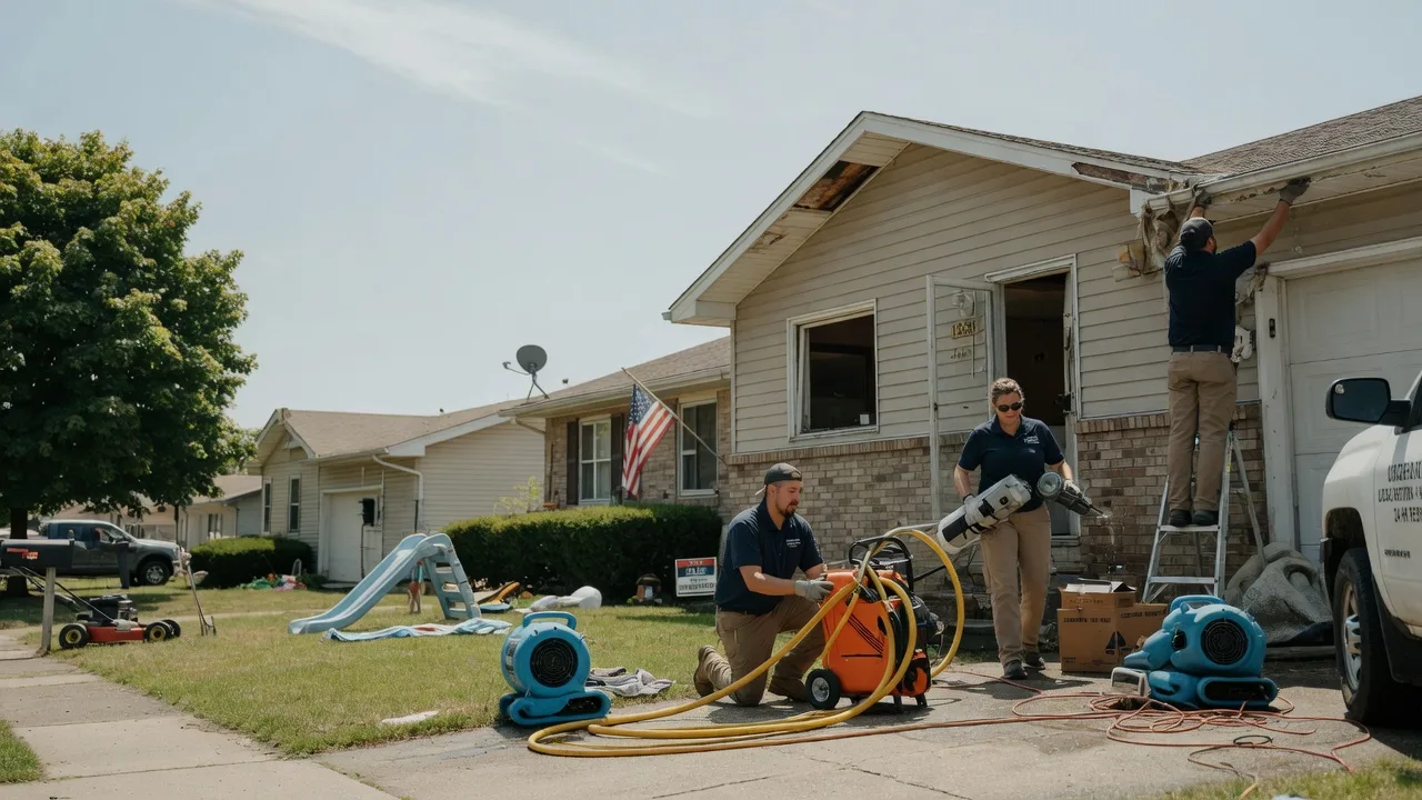 Water Damage Restoration in Rushville, IN near me
